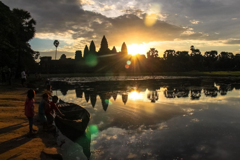 Sunrise Over Angkor Wat