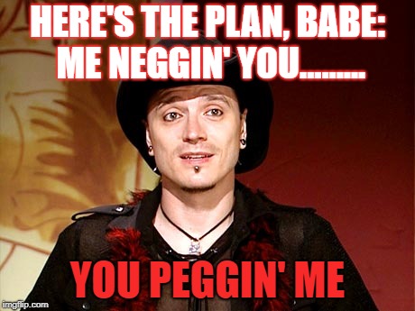 You Peggin' Me